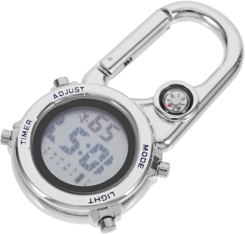 登山用腕時計 アウトドア デジタル腕時計 防水 登山用バックル メンズ デジタル ボタン電池 ブルー [並行輸入品]